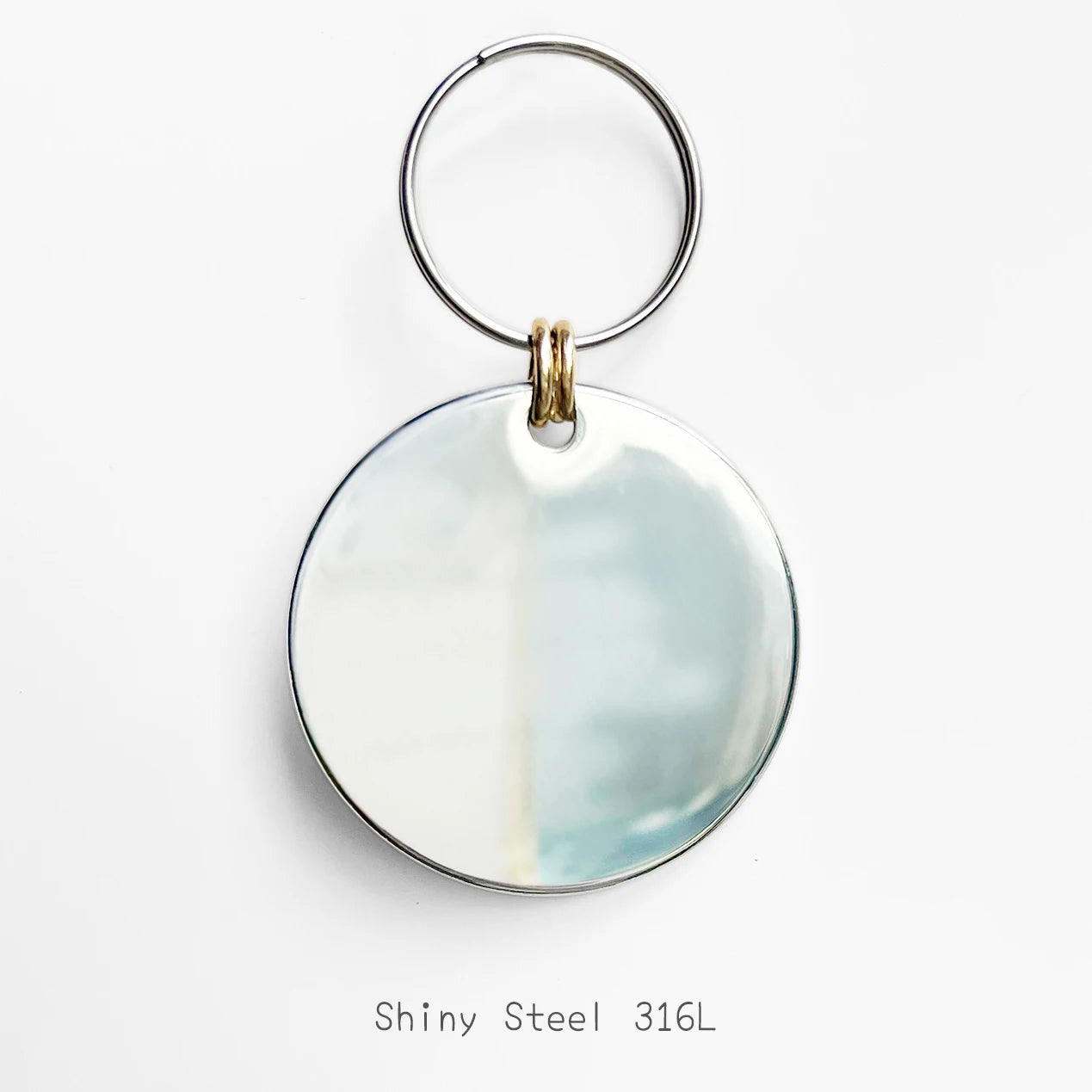 Collar con placa de identificación personalizada para perro, gato, cadena grabada personalizada, suministros para etiquetas con nombre.