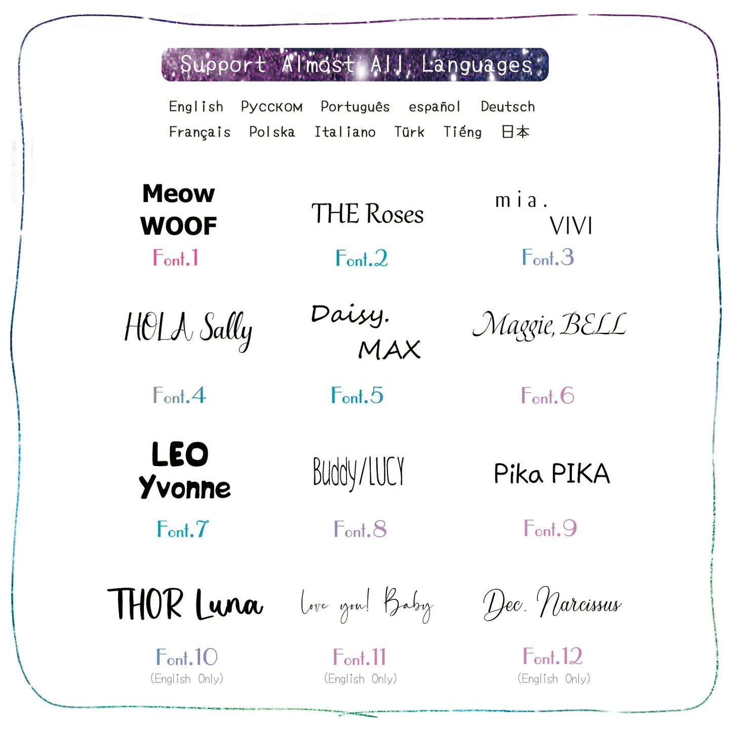 Collar con placa de identificación personalizada para perro, gato, cadena grabada personalizada, suministros para etiquetas con nombre.