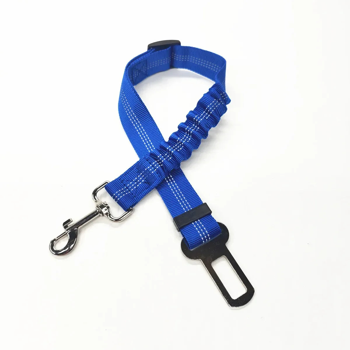 Cinturón de seguridad ajustable para mascotas, gatos y perros, arnés para coche, clip de correa, palanca de seguridad, collares de tracción, accesorios para perros.